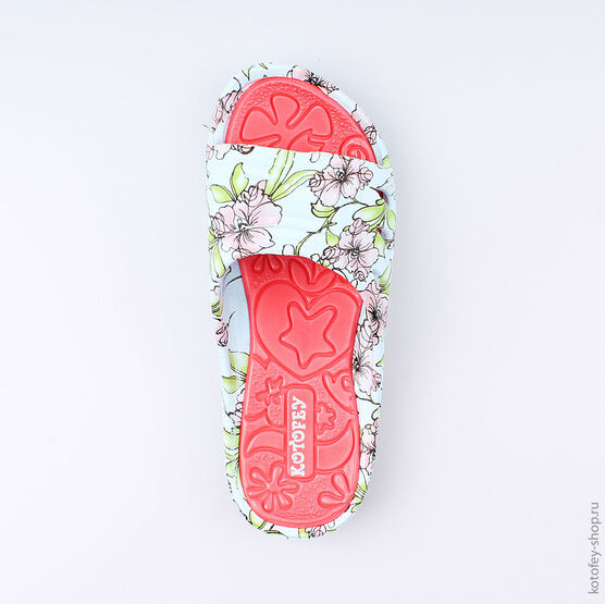 525037-01 Пляжная обувь для девочки гол-крл фото №4