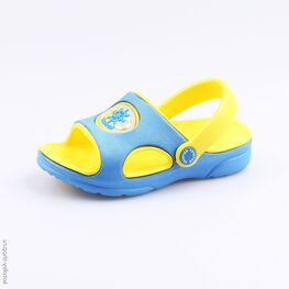 325020-05 Пляжная обувь для мальчики син-жел