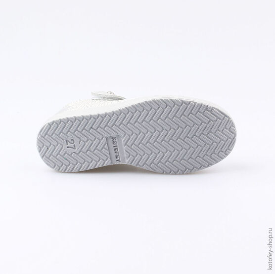 432136-21 Туфли для девочки серебрист. фото №3