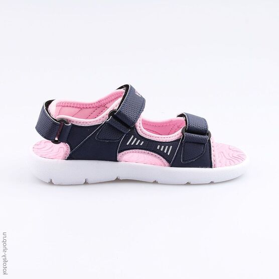 524021-11 Пляжная обувь для девочки син-роз фото №2