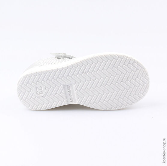 232077-21 Туфли для девочки серебрист. фото №3