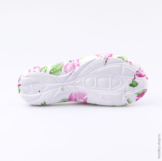 725028-01 Пляжная обувь для девочки бел-фук фото №3