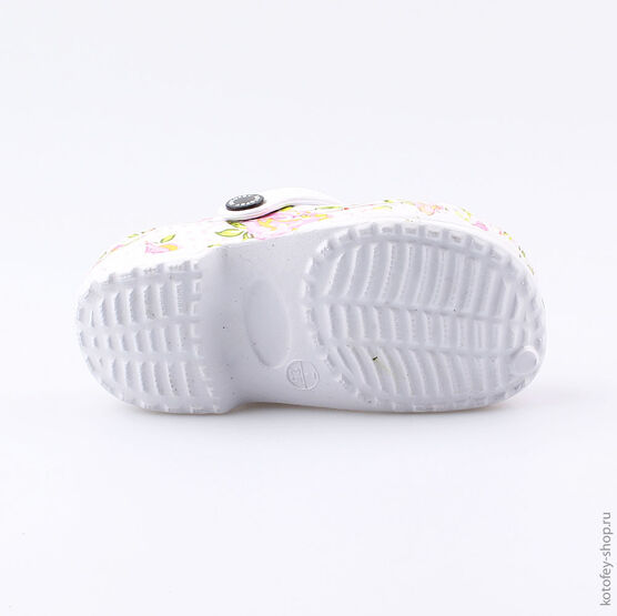 325062-01 Пляжная обувь для девочки бел-цве фото №3