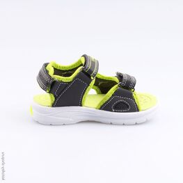 324008-11 Пляжная обувь с LED-подсветкой для мальчики сер-сал фото №2