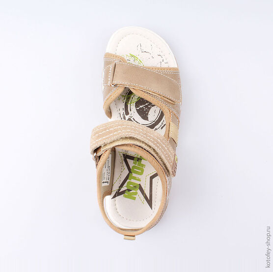 524027-72 Сандалии для мальчики бежевый фото №4