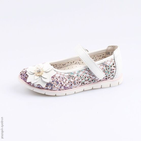 332098-21 Туфли для девочки персиковый