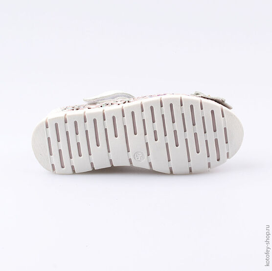 332098-21 Туфли для девочки персиковый фото №3