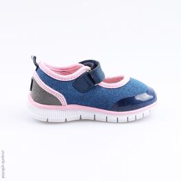 234004-71 Туфли для девочки син-роз фото №2