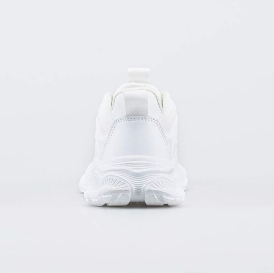 744268-11 Белые кроссовки с системой быстрой шнуровки для девочки белый фото №5