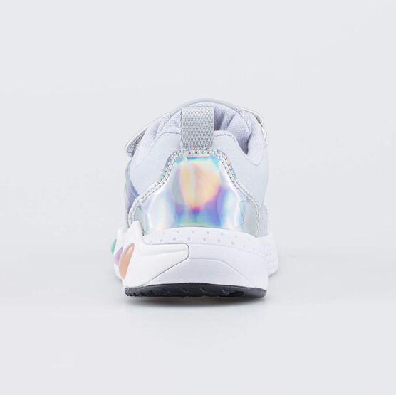 344525-72 Серые кроссовки с LED и Softshell для девочки серый фото №5