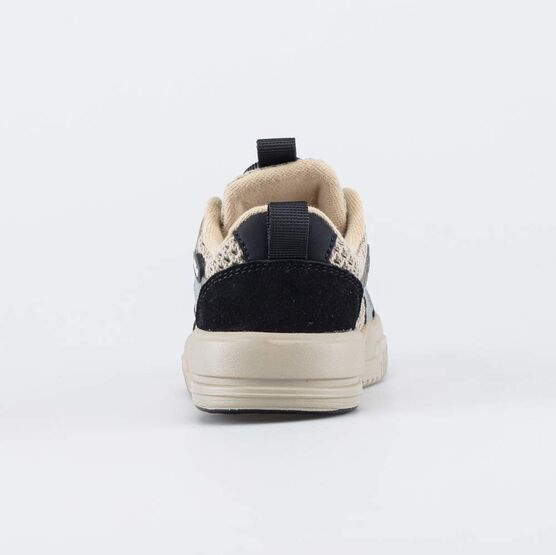 344542-12 Летние кроссовки сеточкой для мальчики бежевый + серый фото №5