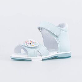 322165-22 Босоножки для девочки кожаные для девочки мятный