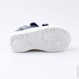 231121-12 Текстильная обувь для мальчики светло-синий фото №3