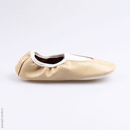 412002-09 Чешки для девочки бежевый фото №2