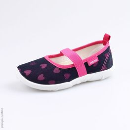 431112-11 Текстильная обувь для девочки син-фук