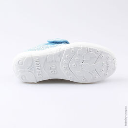 431115-11 Текстильная обувь для девочки голубой фото №3