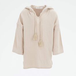 07052059-41 Туника для пляжа бежевый для мальчики бежевый