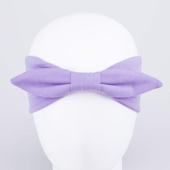 07811704-40 Повязка для девочки сиреневый для девочки сиреневый фото №3