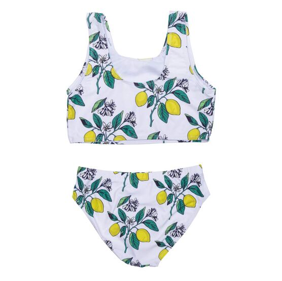 07852035-40 Купальник для девочки белый для девочки белый фото №2