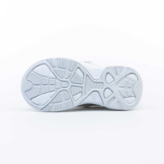 144173-11 Кроссовки для девочки бел-сер фото №3