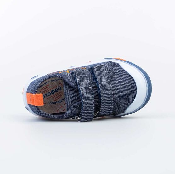 331224-11 Кеды с LED-подсветкой на подошве для мальчики светло-синий фото №4