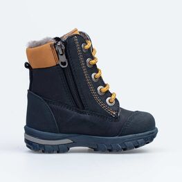 152297-54 Зимние ботинки для мальчика для мальчики синий фото №2
