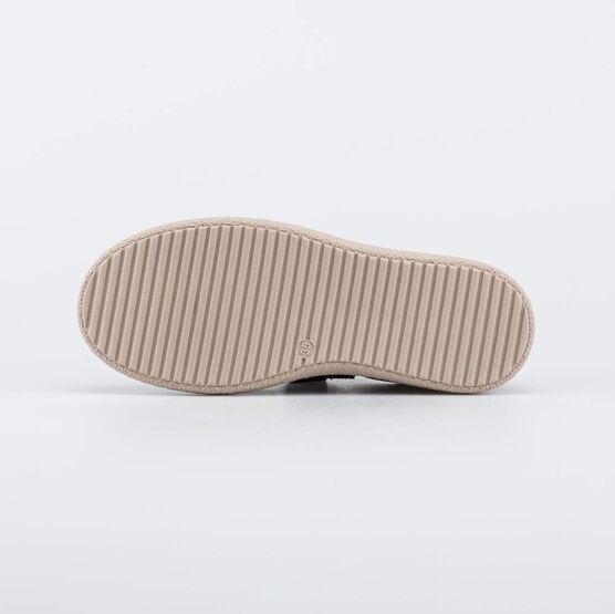 532338-23 Черные велюровые полуботинки-кеды для мальчики черный + бежевый фото №3