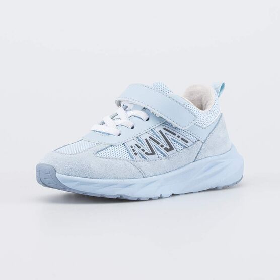 644509-12 Светлые голубые кроссовки для девочки голубой