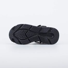 721011-11 Пляжные сандалии на липучках для девочки черный фото №3