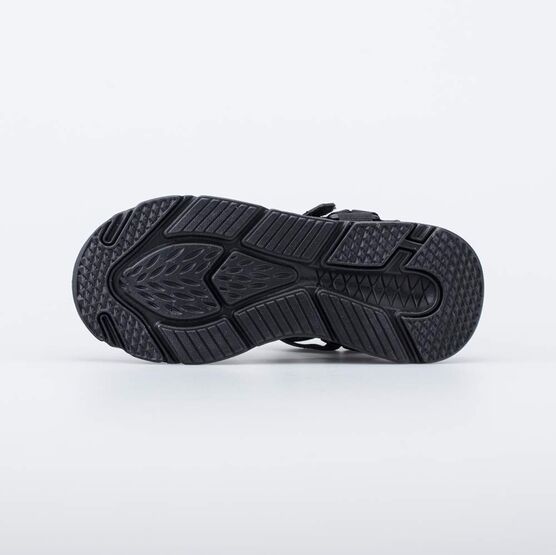 721011-11 Пляжные сандалии на липучках для девочки черный фото №3