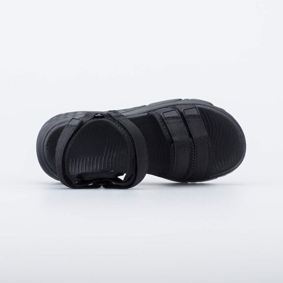 721011-11 Пляжные сандалии на липучках для девочки черный фото №4