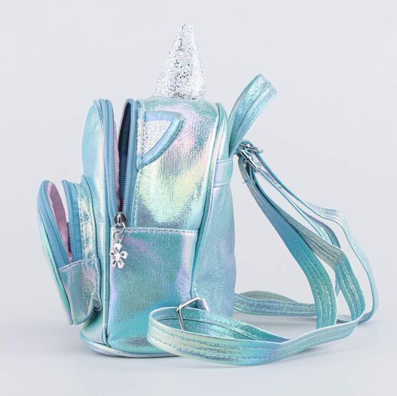 02811233-00 Рюкзак для девочки голубой для девочки голубой фото №3