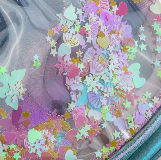 02811233-00 Рюкзак для девочки голубой для девочки голубой фото №4