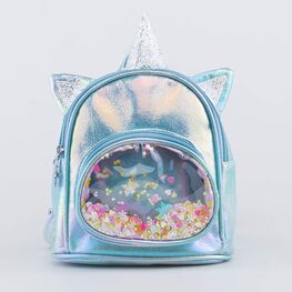 02811233-00 Рюкзак для девочки голубой для девочки голубой