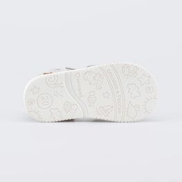 121070-71 Текстильная обувь для первых шагов Медвежата для мальчики серый фото №3