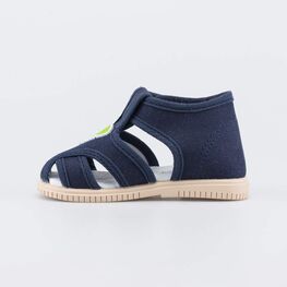 121071-71 Текстильная обувь для первых шагов Дино для мальчики т.син фото №2