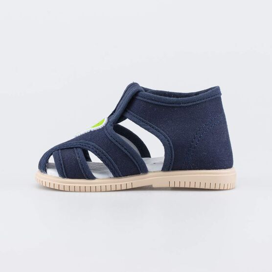 121071-71 Текстильная обувь для первых шагов Дино для мальчики т.син фото №2