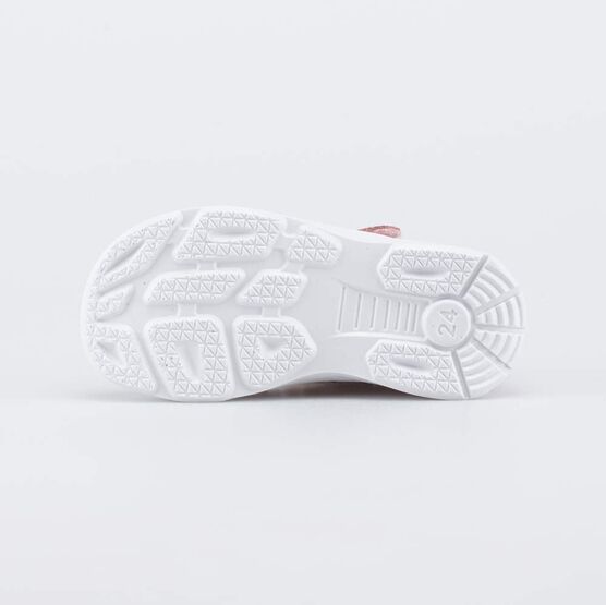 122246-23 Кожаные сандалии на липучках для девочки розовый фото №3