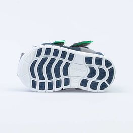 022117-21 Туфли летние для мальчики син-сер-сал фото №3