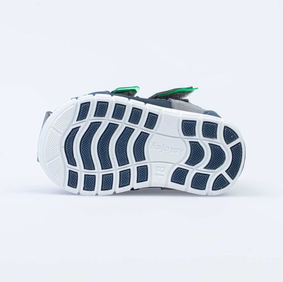 022117-21 Туфли летние для мальчики син-сер-сал фото №3