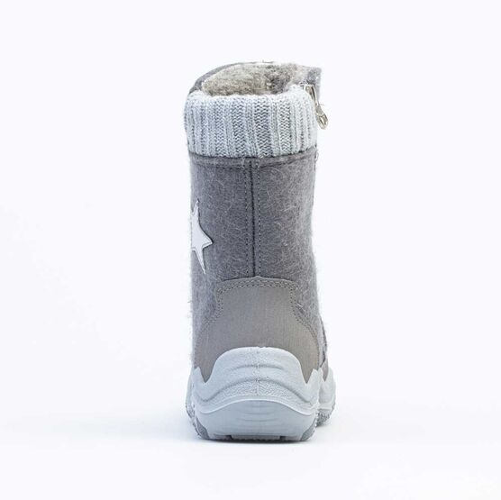 667034-41 Валенки звезды для девочки серый фото №5