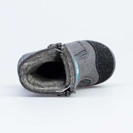 167061-41 Серые валенки на молнии для мальчики серый фото №4