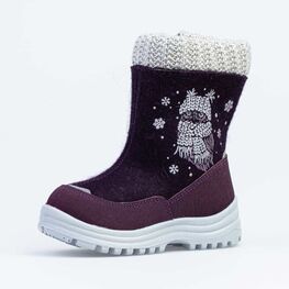 267061-42 Валенки для девочки фиолетовый