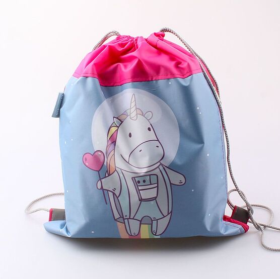 02808071-20 Мешок для сменной обуви гол-роз для девочки гол-роз фото №2