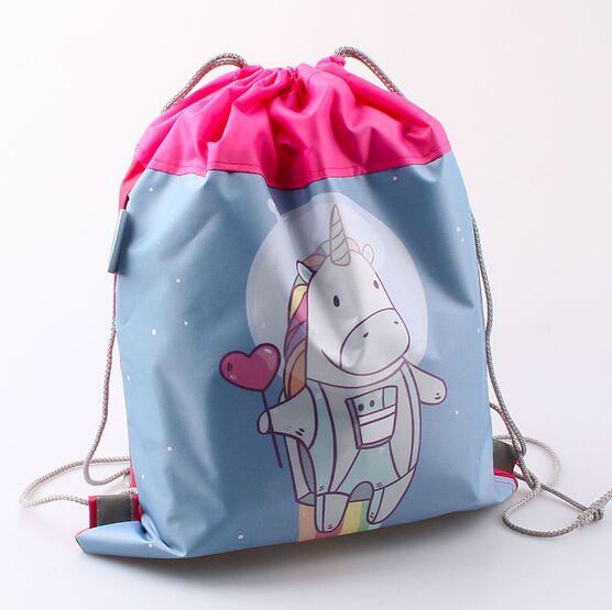 02808071-20 Мешок для сменной обуви гол-роз для девочки гол-роз