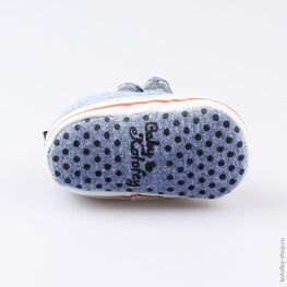 001078-11 Пинетки для мальчики голубой фото №3