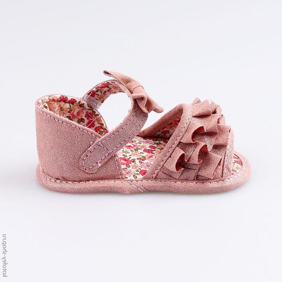 001079-12 Пинетки для девочки розовый фото №2