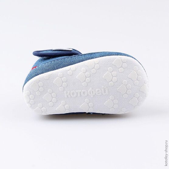 001084-11 Пинетки- сандалии синие для мальчики голубой фото №3