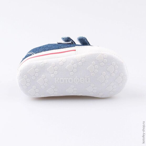 001086-11 Пинетки для мальчики светло-синий фото №3