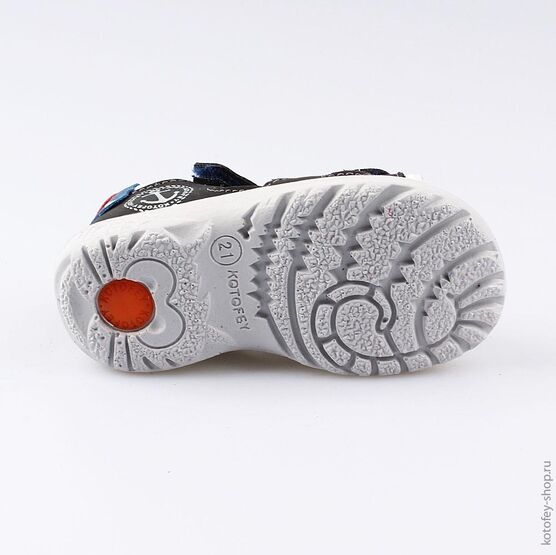 122113-23 Сандалии для мальчики светло-синий фото №3